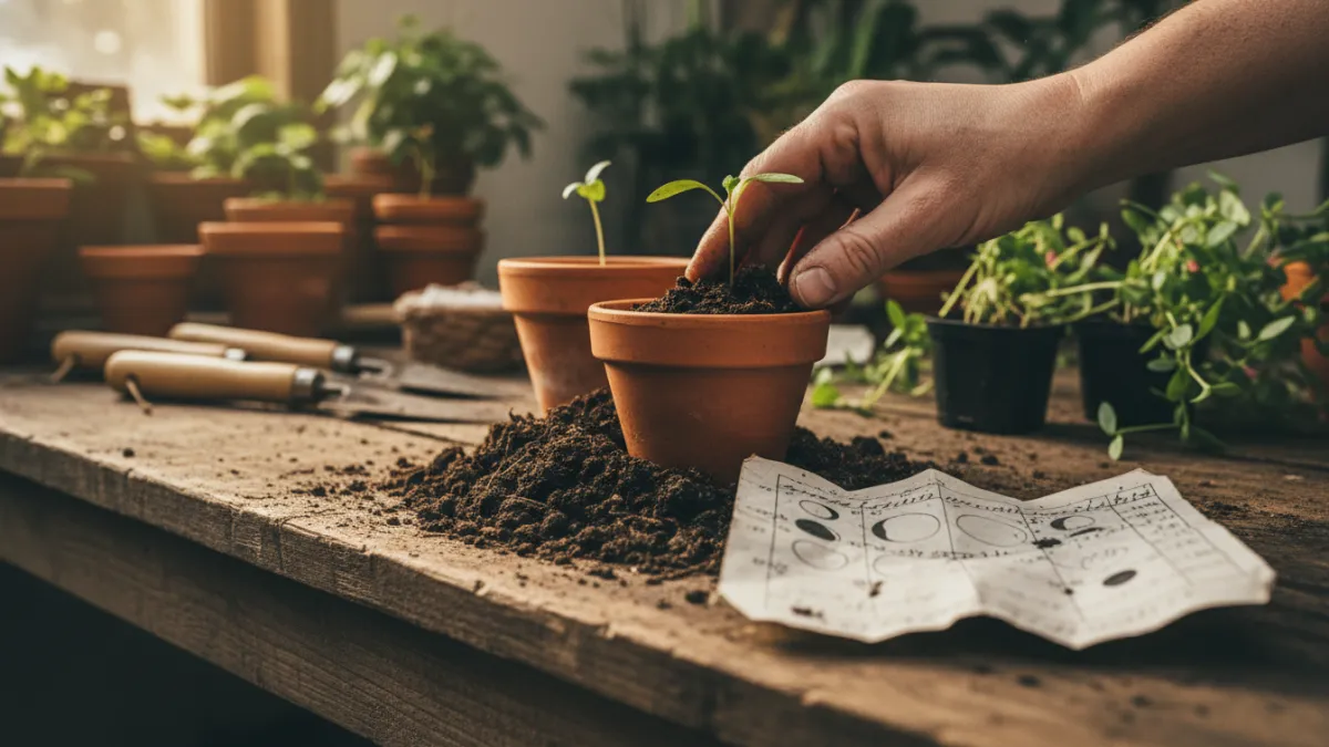 Jardiner avec la lune en 2026 : calendrier et conseils