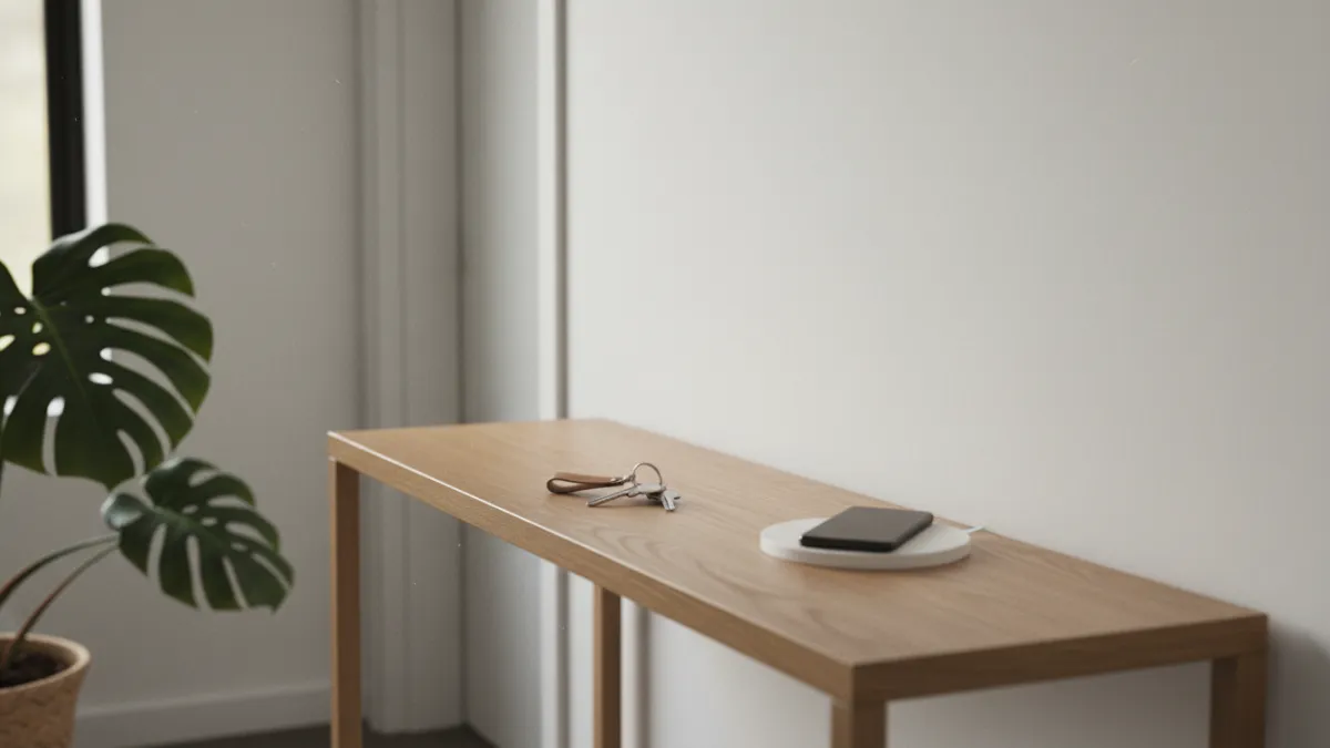 Meuble d'entrée : guide pour optimiser votre hall avec style