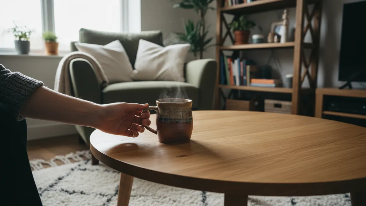 Pourquoi la table ronde de salon est la plus plébiscitée